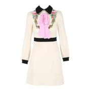 Pre-owned Fabric dresses Gucci Vintage , White , Dames