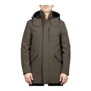 Soft Shell Jas - Donkergroen Woolrich , Green , Heren