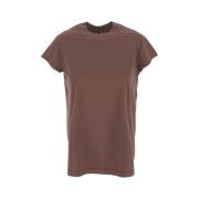 Minimalistisch Level T-Shirt Rick Owens , Purple , Dames