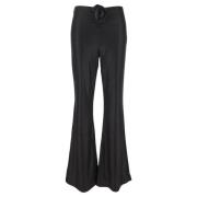 Leather Trousers Rotate Birger Christensen , Black , Dames