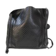 Pre-owned Leather shoulder-bags Bottega Veneta Vintage , Black , Dames