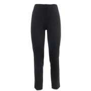Gebreide broek met elastische taille Le Tricot Perugia , Black , Dames