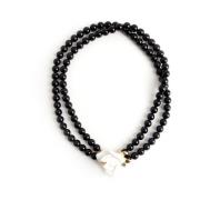 ketting Kenneth Jay Lane Pre-owned , Black , Dames