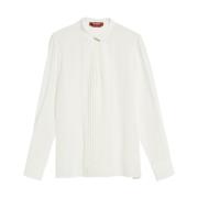 Witte Shirts voor Dames Max Mara Studio , White , Dames