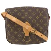 Tweedehands Schoudertas Louis Vuitton Vintage , Brown , Dames