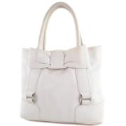 Voldoende lederen handtassen Salvatore Ferragamo Pre-owned , White , D...