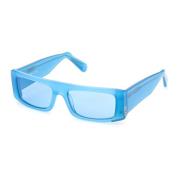 Stijlvolle zonnebril in kleur 84V Gcds , Blue , Dames