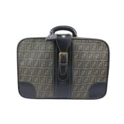 Pre-eigendom canvas Fendi-bags Fendi Vintage , Black , Dames