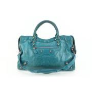 Tweedehands handtas Balenciaga Vintage , Blue , Dames