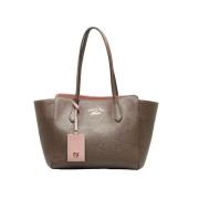 Pre-owned Leather gucci-bags Gucci Vintage , Gray , Unisex