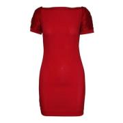 Pre-owned Fabric dresses Versace Pre-owned , Red , Dames