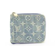 Tweedehands portemonnees Louis Vuitton Vintage , Blue , Dames