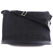 Preated canvas schouderzakken Bally Pre-owned , Black , Dames