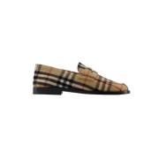 Pre-owned Rubber flats Burberry Vintage , Brown , Dames
