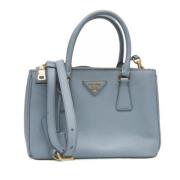 Pre-owned Leather prada-bags Prada Vintage , Blue , Dames