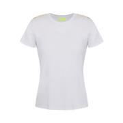Ronde Hals T-Shirt Elisabetta Franchi , White , Dames