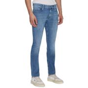 Slim-fit jeans 7 For All Mankind , Blue , Heren