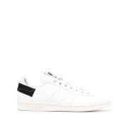 Witte Logo Patch Trainers Adidas , White , Heren