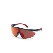 Sportieve zonnebril Sp0015 Adidas , Black , Heren