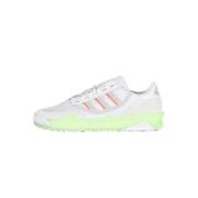 Lage Top Sportieve Sneakers Adidas , White , Heren