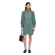Short Dresses Antik Batik , Green , Dames