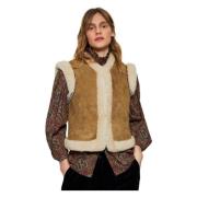 Dimero vest Antik Batik , Brown , Dames