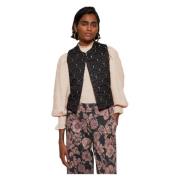 Casbah gilet Antik Batik , Black , Dames