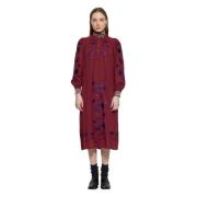 Maxi Jurk Antik Batik , Red , Dames