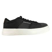 Stijlvolle Herensneakers Armani , Black , Heren