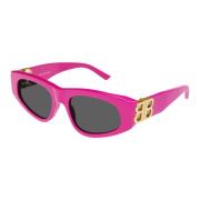 Stile Zonnebril Balenciaga , Pink , Unisex