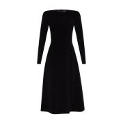 Dress with long sleeves Balenciaga , Black , Dames