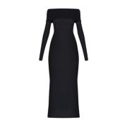 Dag Maxi jurk Balenciaga , Black , Dames