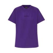 T-shirt Balenciaga , Purple , Dames