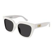 Sungles Balenciaga , White , Dames