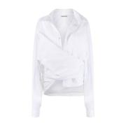 Wikkel shirt Balenciaga , White , Dames