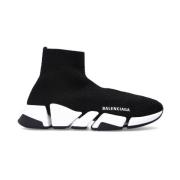 Speed 2.0 Shiny Sportschoenen Balenciaga , Black , Dames