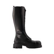 L20 Laarzen - Leer - Zwart Balenciaga , Black , Dames