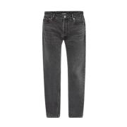 Gewassen Effect Jeans Balenciaga , Black , Heren