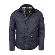 Blauwe Reelin Waxjas Barbour , Blue , Heren