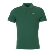 Polo Shirt Barbour , Green , Heren