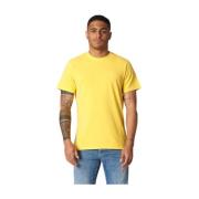 T-shirt Barbour , Yellow , Heren