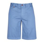 Moderne Twill Shorts Barbour , Blue , Heren