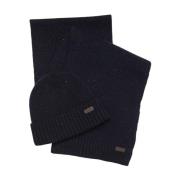 Winter Sjaal Collectie voor Mannen Barbour , Blue , Heren