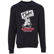 Famous Duke Sweatshirt Zwart Barbour , Black , Heren