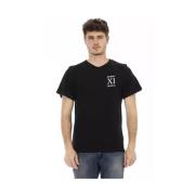 T-Shirts Bikkembergs , Black , Heren