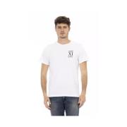 Stijlvolle witte katoenen T-shirt Bikkembergs , White , Heren