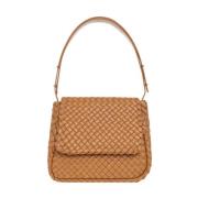 Kleine Schoudertas Bottega Veneta , Brown , Dames