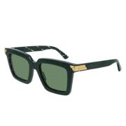 Bv1005S - zonnebril Bottega Veneta , Green , Heren