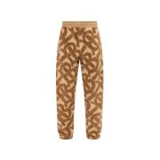 Beige en Bruin `Dimitri` Trainingsbroek Burberry , Brown , Heren