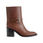 Ankle Boots Burberry , Brown , Dames